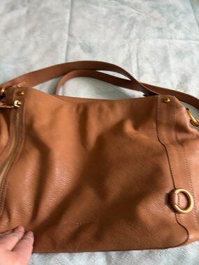 Rebecca Minkoff Tan Leather Shoulder/Crossbody Bag - Classic Everyday Tote
